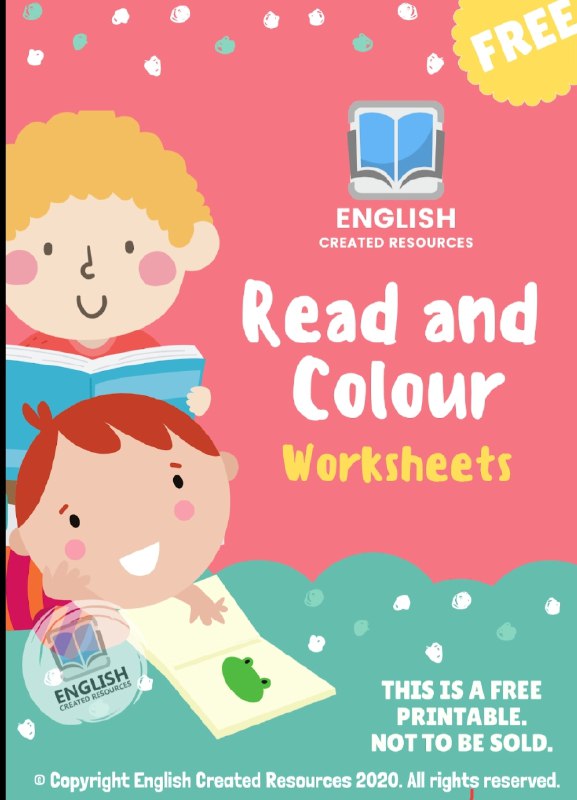 Read and Color - English Created …