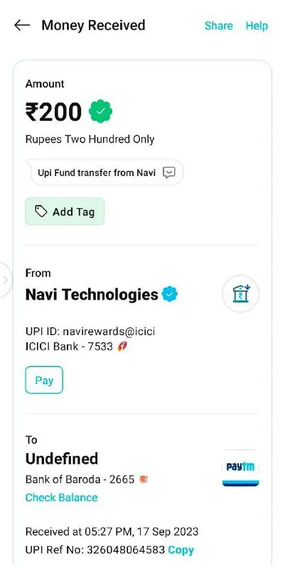 ***🔥***Navi Biggest Bug Just Add Rs.1 …