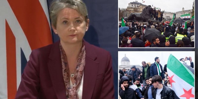 Syria news: Yvette Cooper pauses Syrian …