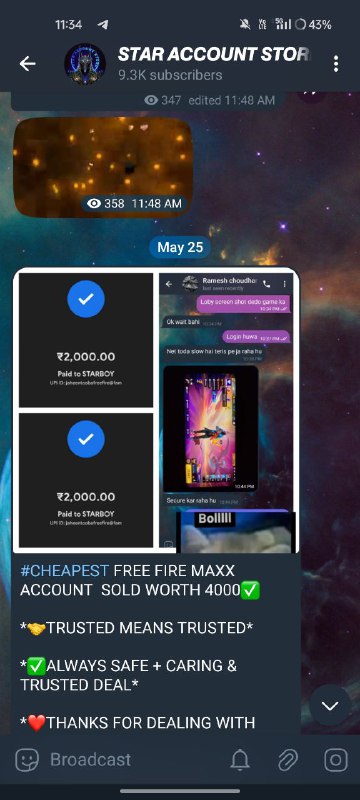 TOOBA FREE FIRE MAXX STORE ™ …