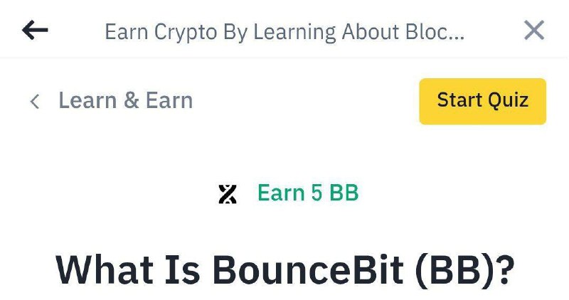 *****🛒*******Binance Learn &amp; Earn*******✅*******Get 5** **$BB** …