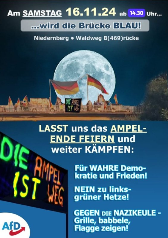 ***💙***Am 16.11. machen wir blau!***💙***