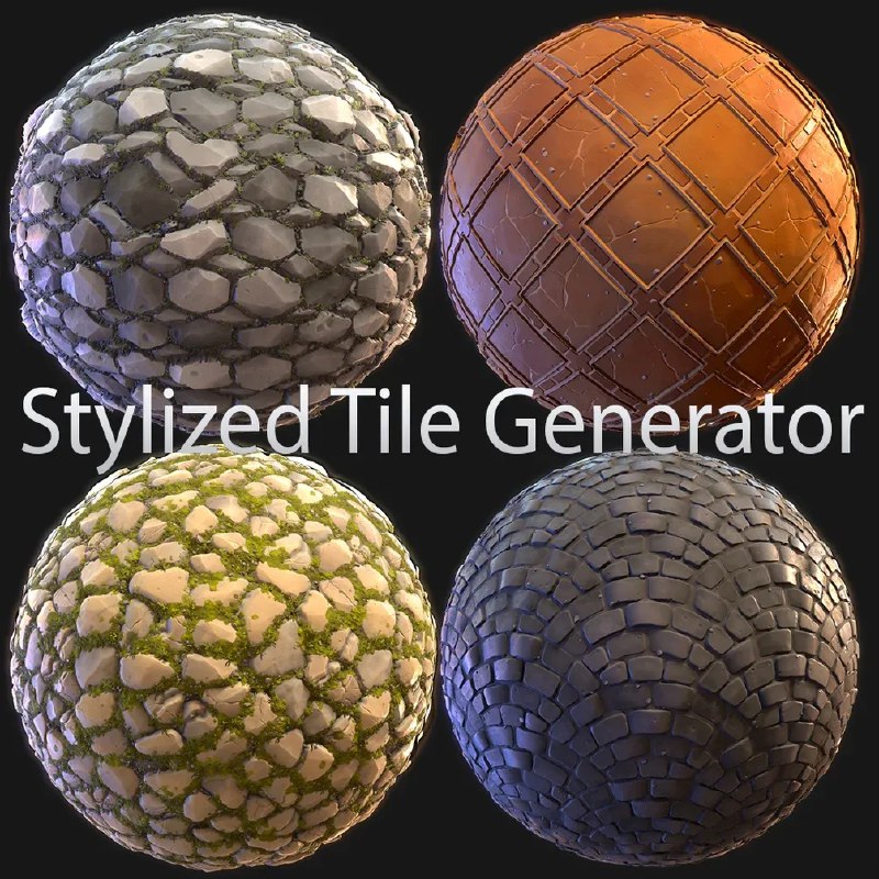 **Stylized Tile Generator – Gumroad