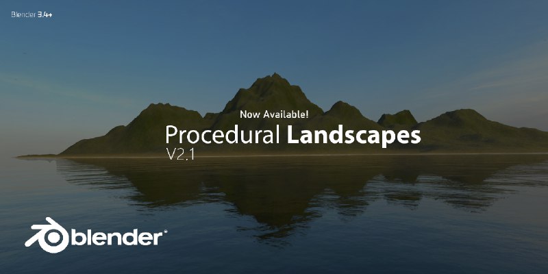 **Blender Market – Procedural Landscapes v1.1