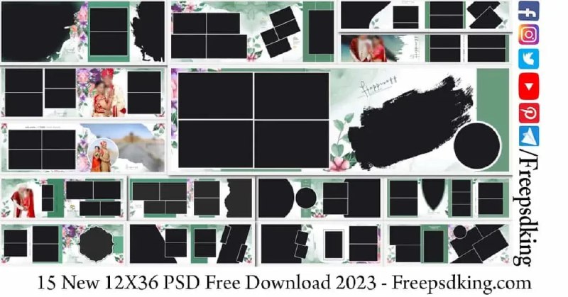 15 New 12X36 PSD Free Download …