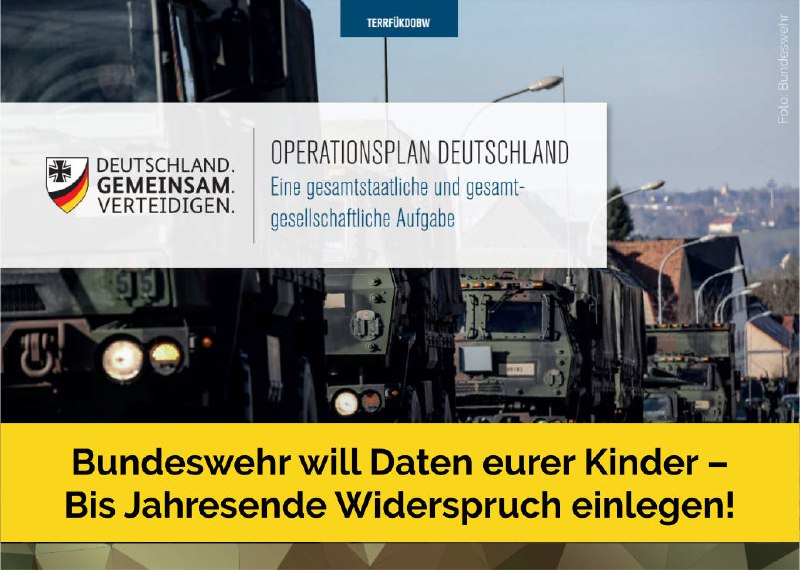 *****🚨*** Bundeswehr will Daten eurer Kinder …