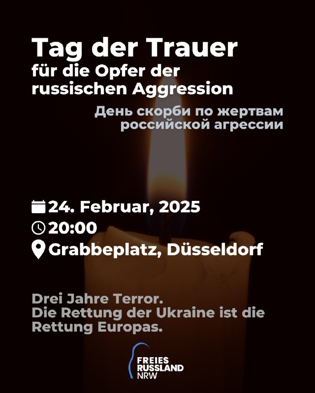 ***🕯*** **Gedenkkundgebung – Tag der Trauer …