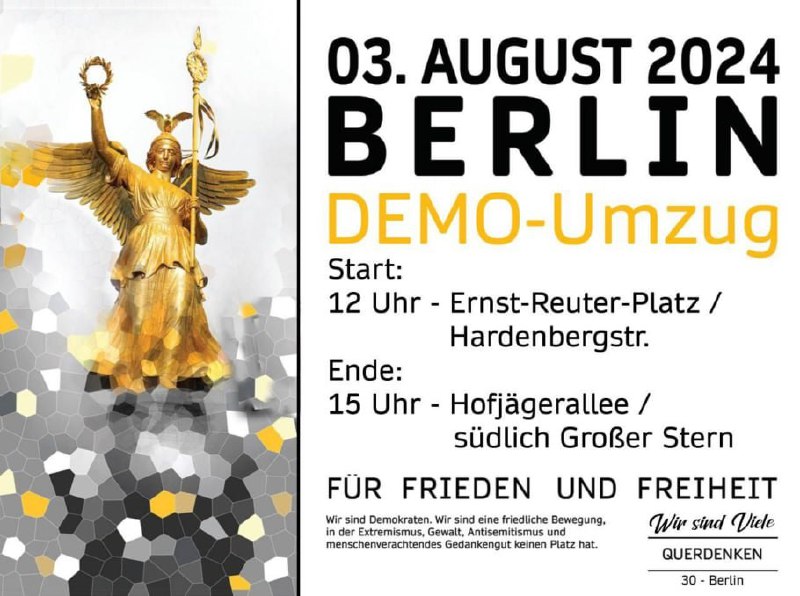 ***?*** **Termin am 03.08.2024 in Berlin**