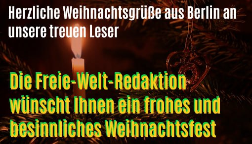 **Herzliche Weihnachtsgrüße aus Berlin an unsere …