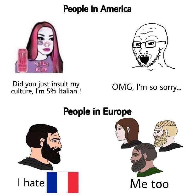 French Hate 🏳🏳