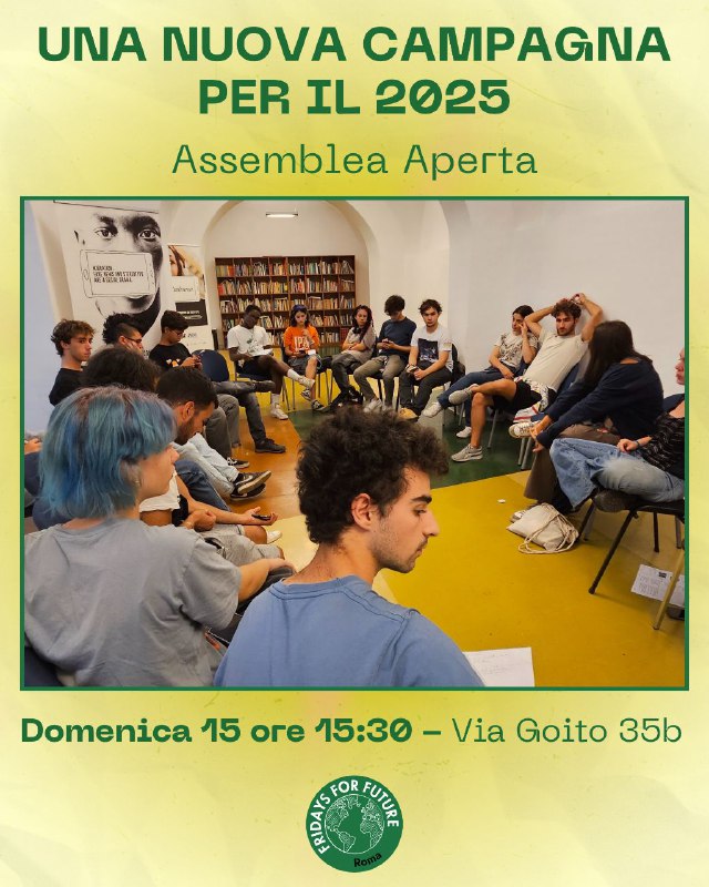 ***✨*** Partecipa alla prossima **Assemblea Aperta**, …