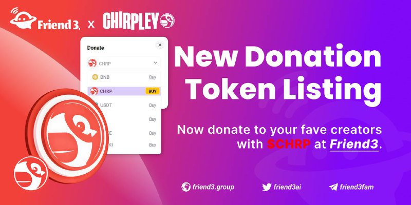 ***📣*** **New Round of Donation Token …