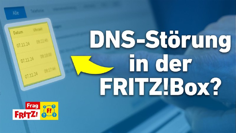 Du siehst die Meldung "DNS-Störung" in …