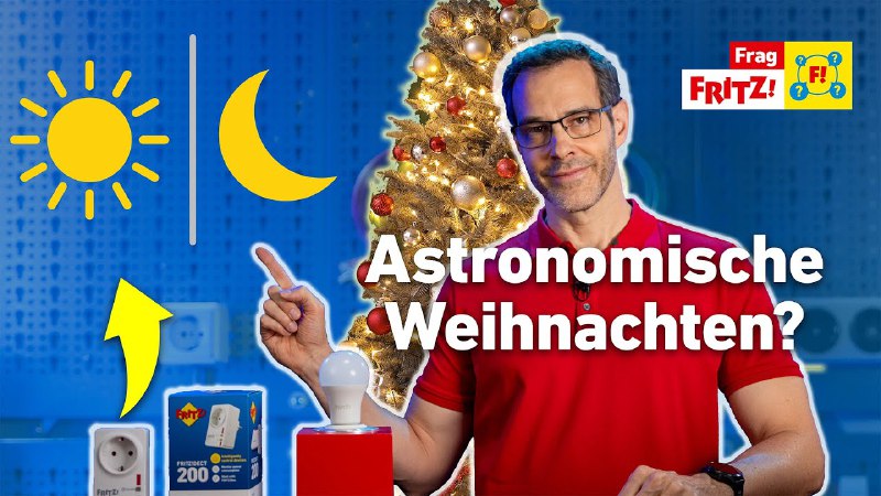 Astronomische Weihnachten mit FRITZ! für eine …