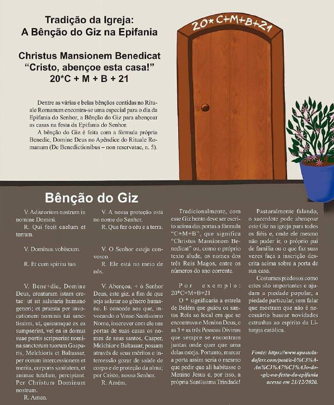 A Benção do Giz e a …