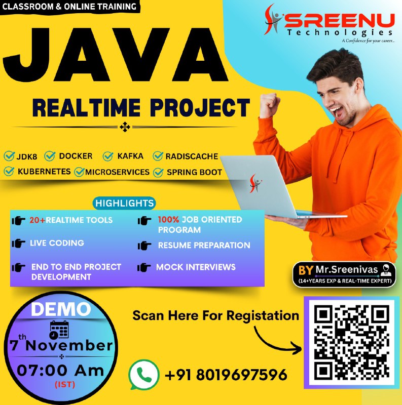 **JAVA (Real Time Project)** | By …