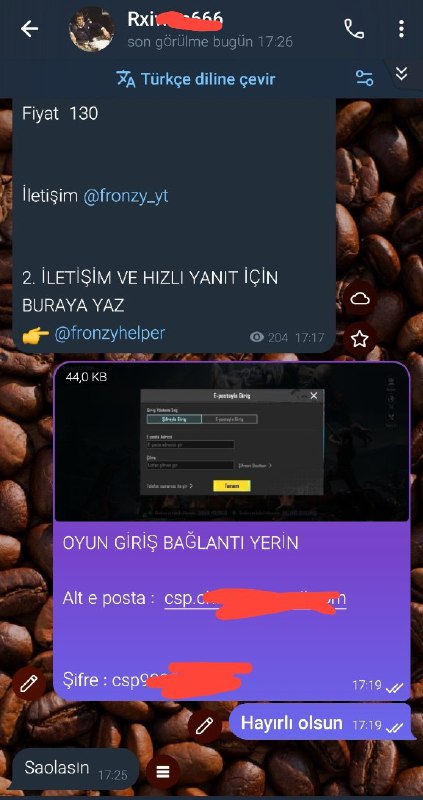 FRONZY GÜVENCE KANALI