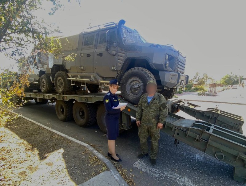 **Конфискованная военная техника передана для нужд …