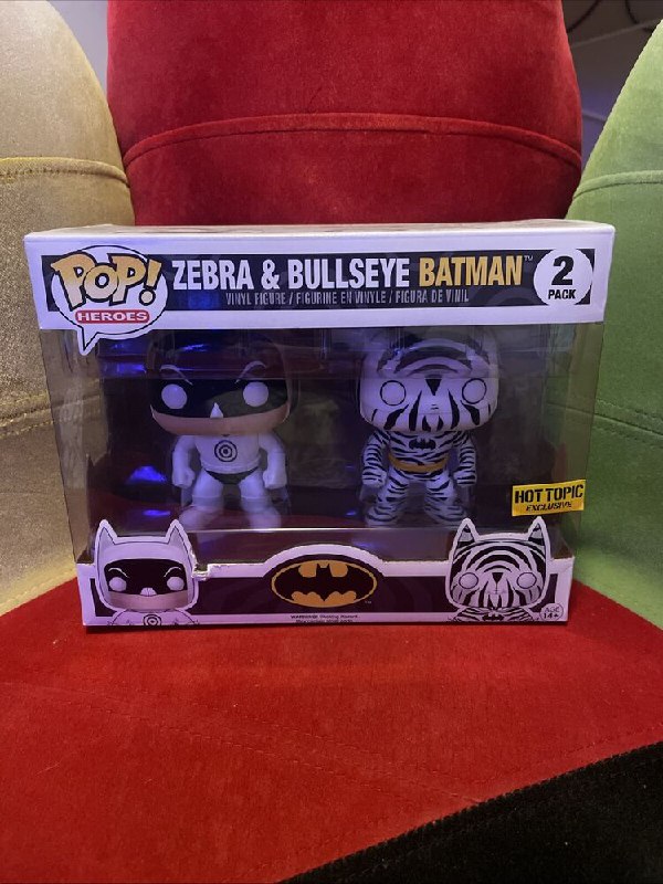 (ULTRA RARE) Zebra And Bullseye Batman …