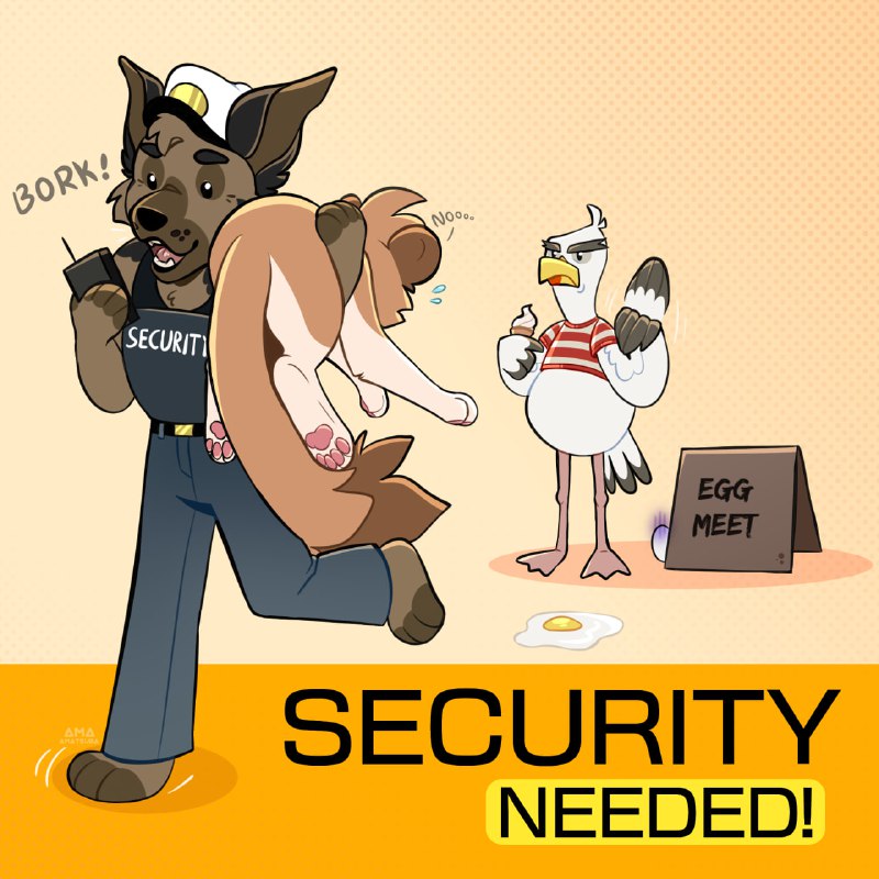 We're looking for volunteers within security!
