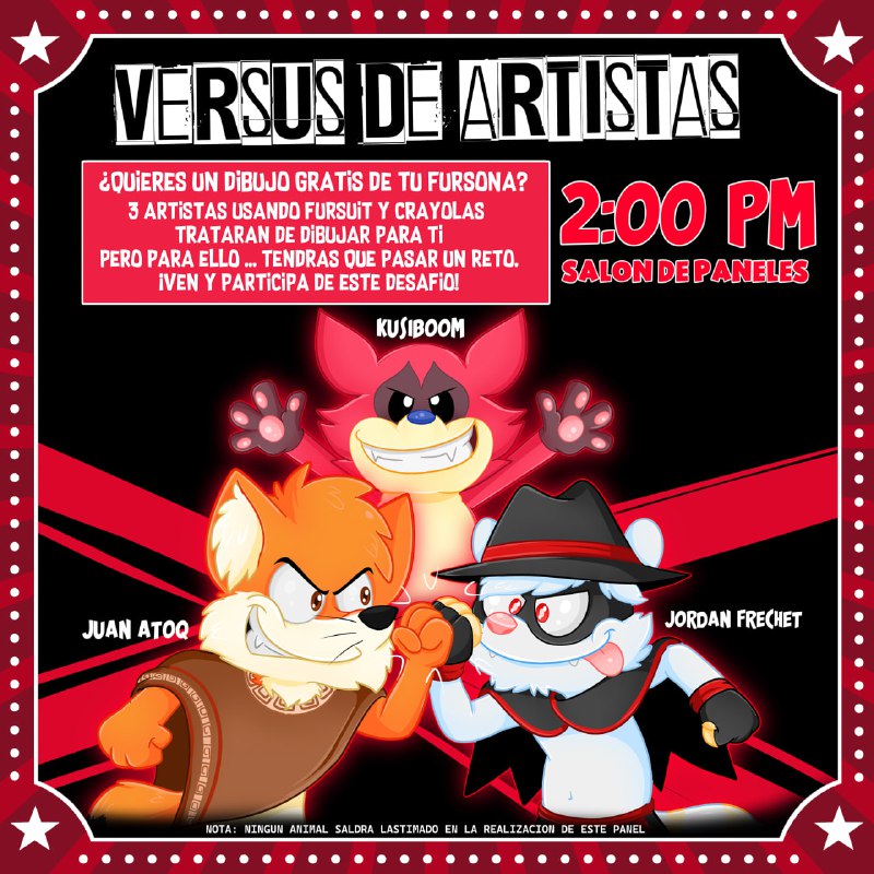 **✦PANEL: ¡Versus de Artistas! ✦**