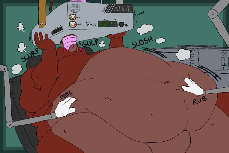 Belly furry gordos/vore/inflacion (M/M)