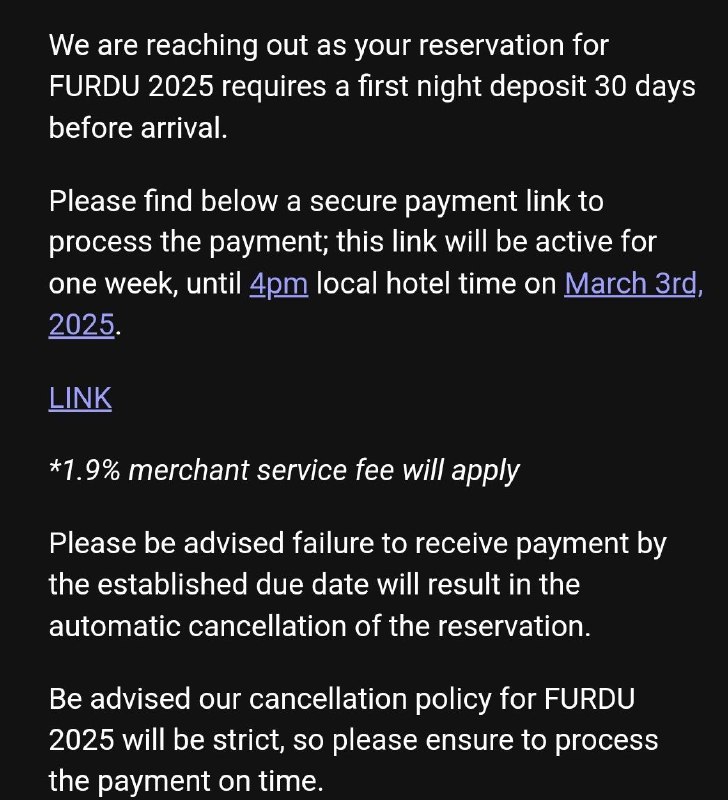 Crowne Plaza have began to send …