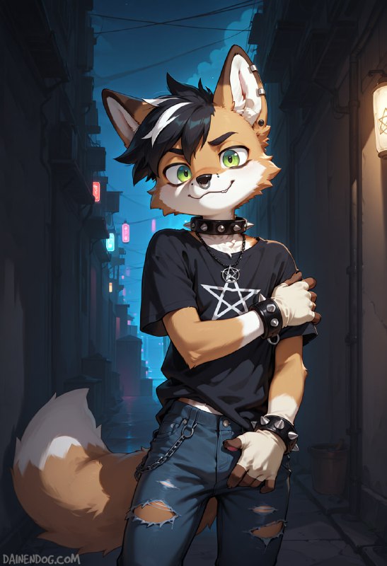 Cute SFW furry art :3