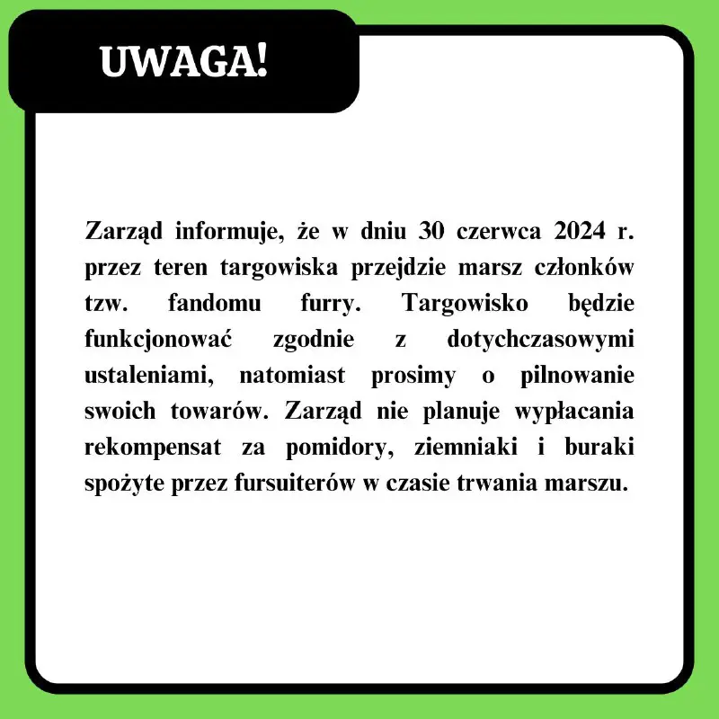 Fursuitwalk Szczecin - informacje