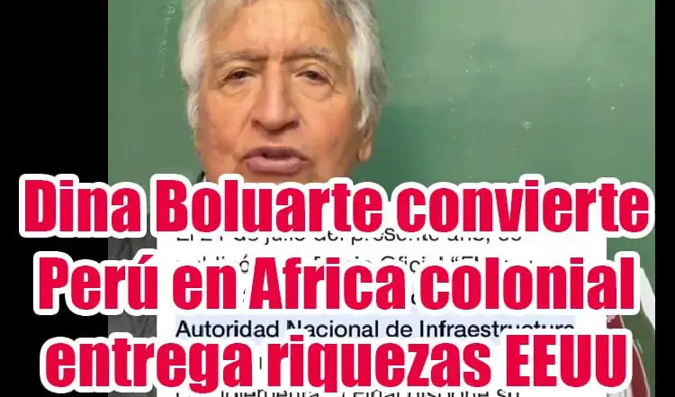 Dina Boluarte convierte a Perú en …