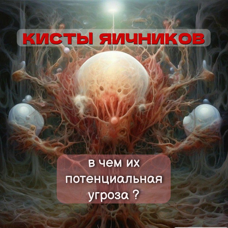 ***#️⃣***Кисты яичников – часто этот диагноз …