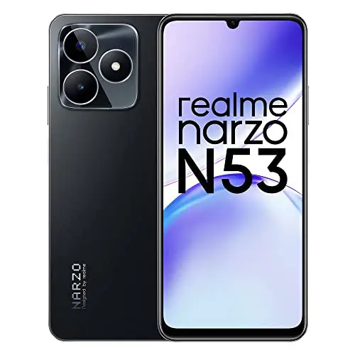 **realme narzo N53 (Feather Black, 8GB+128GB) …