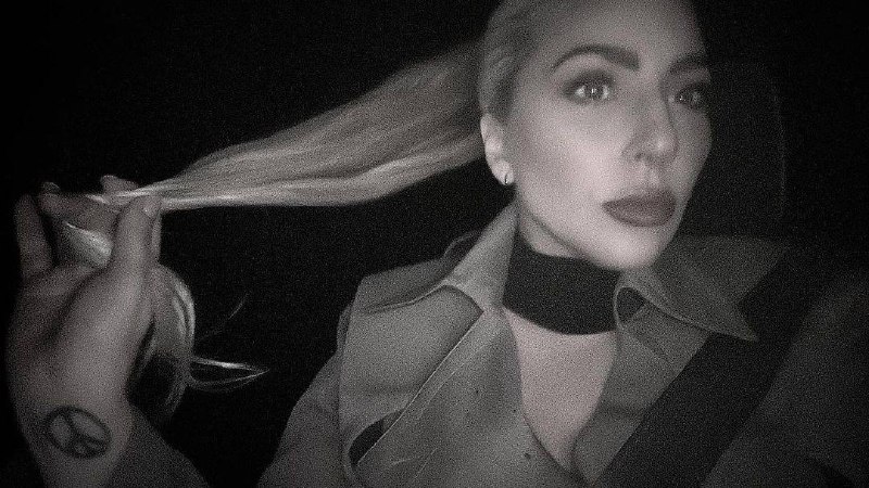 Lady Gaga shares new studio photos