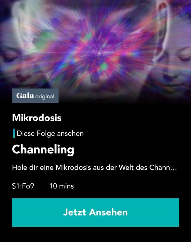 **Channeling** aus der Reihe Mikrodosis - …