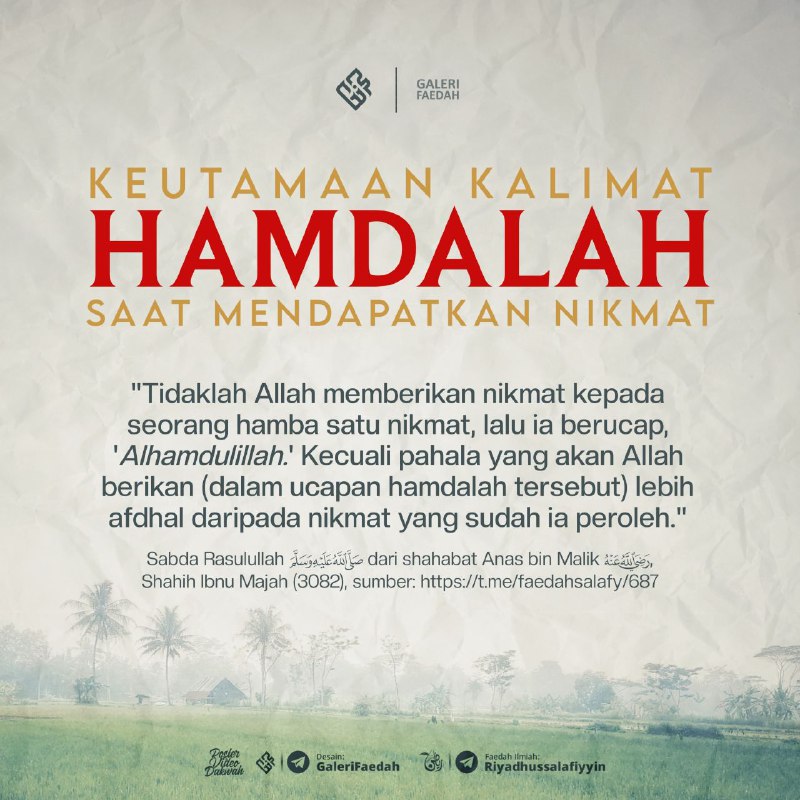 **3.507. KEUTAMAAN KALIMAT HAMDALAH SAAT MENDAPATKAN …