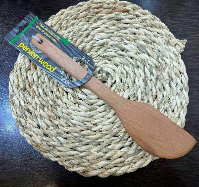 ***?*** کفگیر لبه گردچوبی