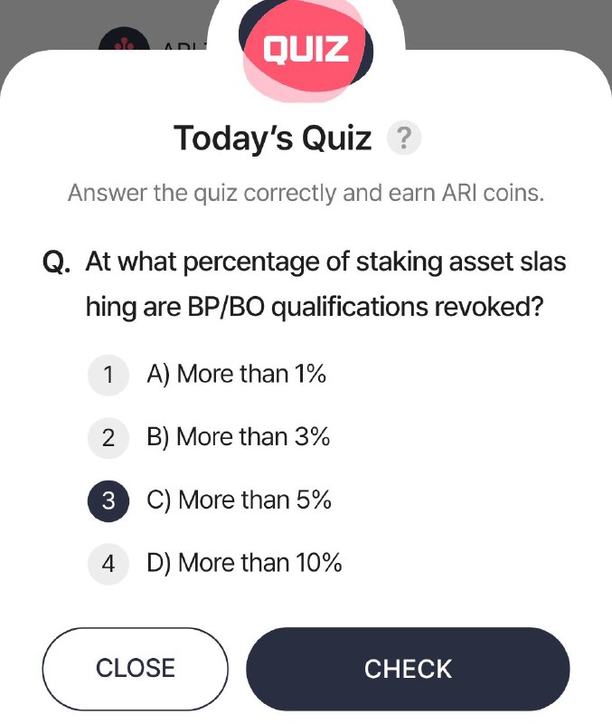 *Ari Today Quiz Answer