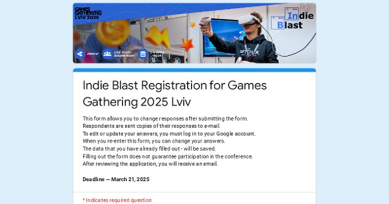 **GG Lviv 2025: Indie Games Wanted!***🎮*****