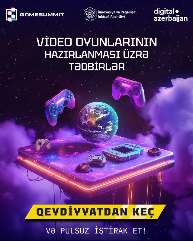 ***🚀*** Oyun yaradılması üzrə pulsuz təhsil …