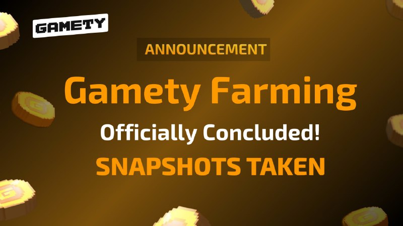 ******🚨****** ***Gamety Farming is now Ended!*** …