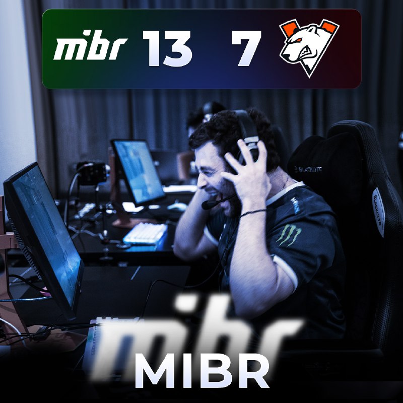 ***⚡️*** **VP ПРОИГРЫВАЮТ MIBR!**