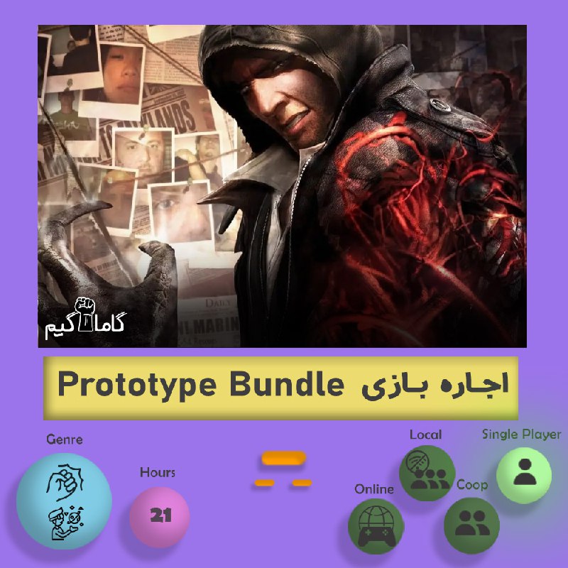 ***⭐️*** **اجاره بازی Prototype***®*** Biohazard Bundle** …