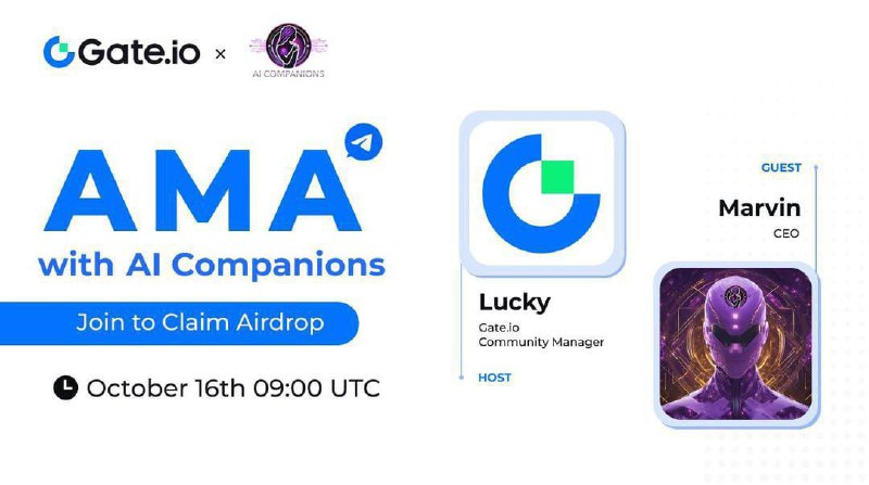 [***🔺***](https://gleam.io/Wzi0U/ai-companions-gateio-text-ama)[**We are Pleased to Announce the …