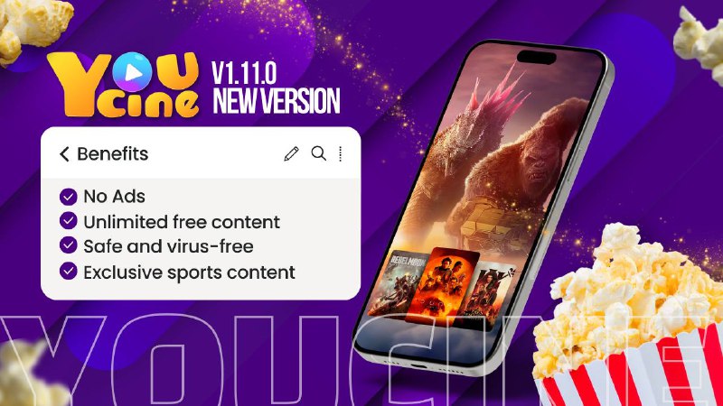 *****✅*******YouCine - v1.11.0 [AD-FREE]*******⭐***** *****💲***No paid …