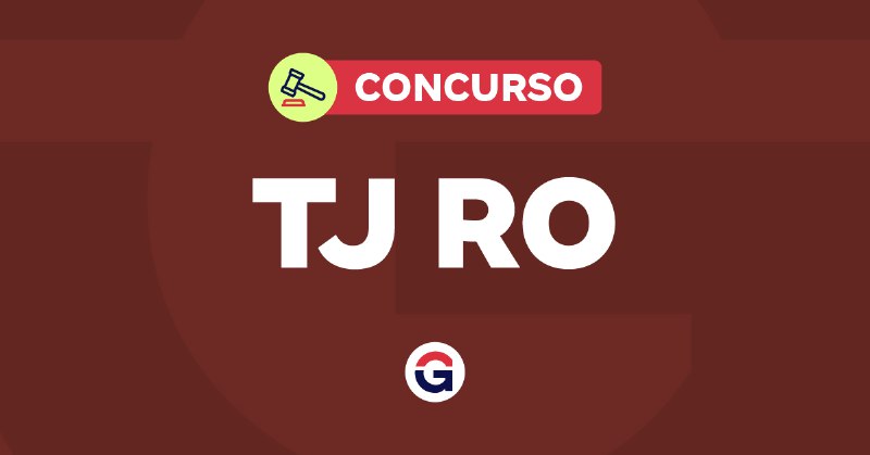 **Concurso TJ RO: plano de carreira …