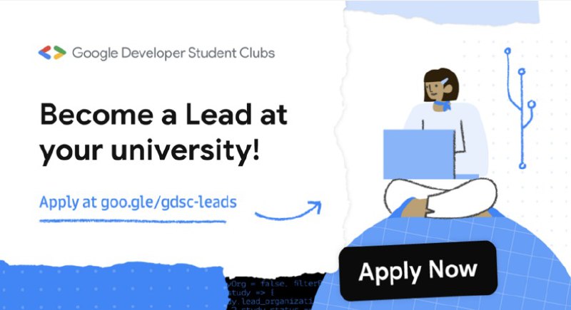 Google is looking for student leaders! …