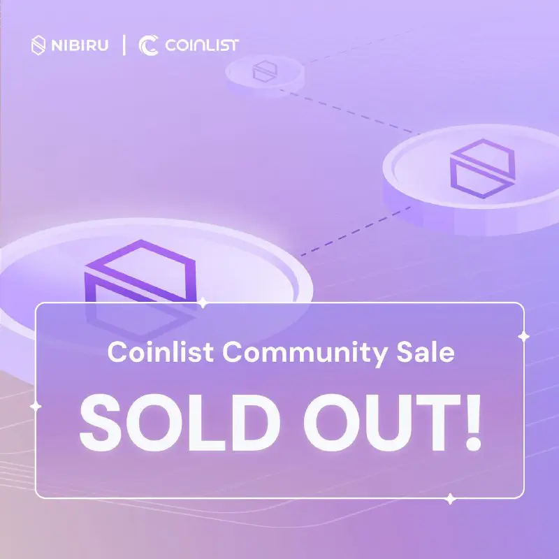 *****🏁*** The Nibiru Community Sale has …