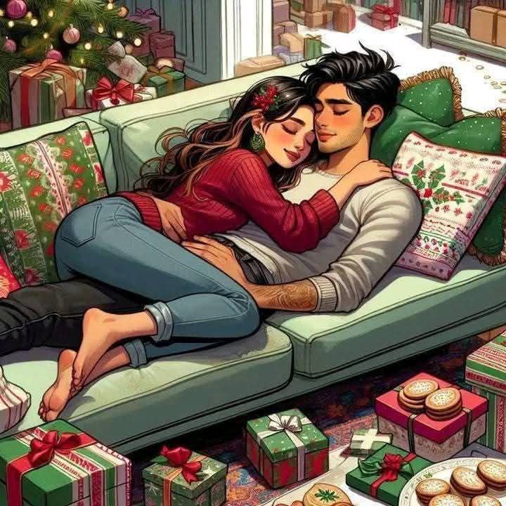 النوم في حضن من تحب يجعلك …
