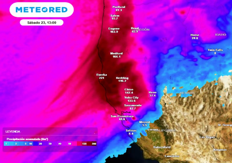 Un poderoso río atmosférico podría dejar …