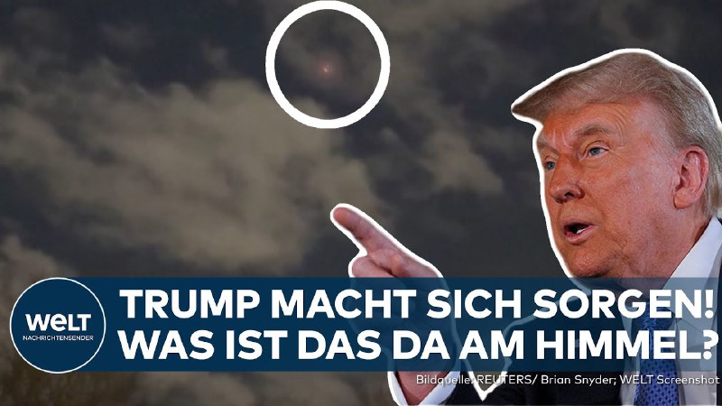 DONALD TRUMP BESORGT: Mysteriöse Drohnensichtungen in …